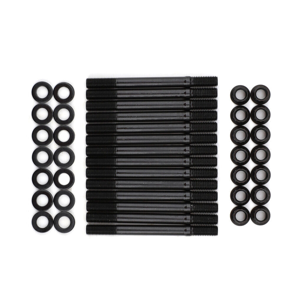 201-4302 Cylinder Head Stud Kit Fits for BMW E36 325i 2.5L 6 Cyl M50 S50US S52US - Bull Boost Performance