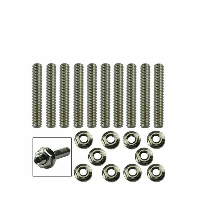 Stainless Intake Exhaust Manifold Stud Studs Bolt For Honda Acura B D K H Series - Bull Boost Performance