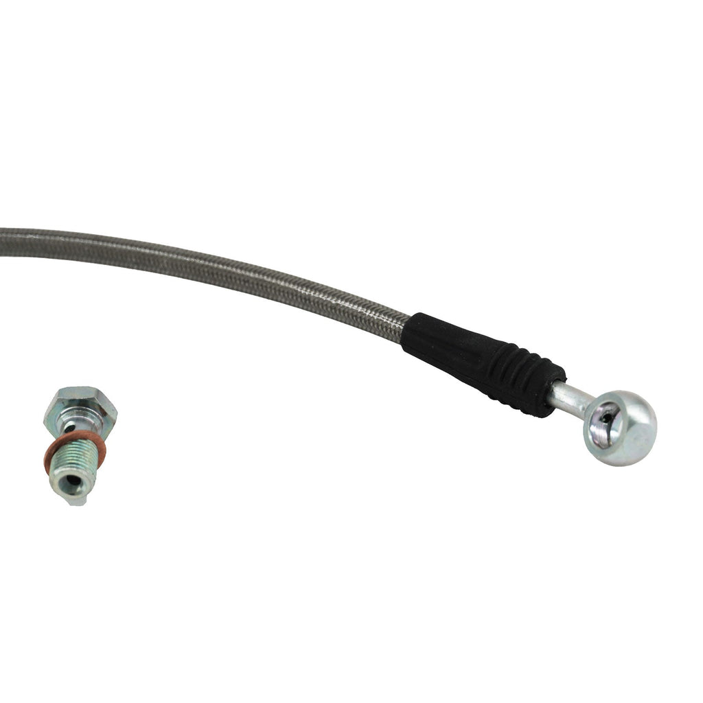 Stainless Steel Front & Rear Brake Line Kit for 96-00 Honda Civic w/rear disc EK - Bull Boost Performance