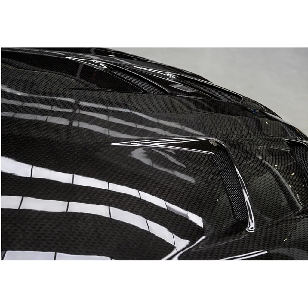M Style Dry Carbon Fiber Hood Bonnet for Lamborghini Urus - Bull Boost Performance