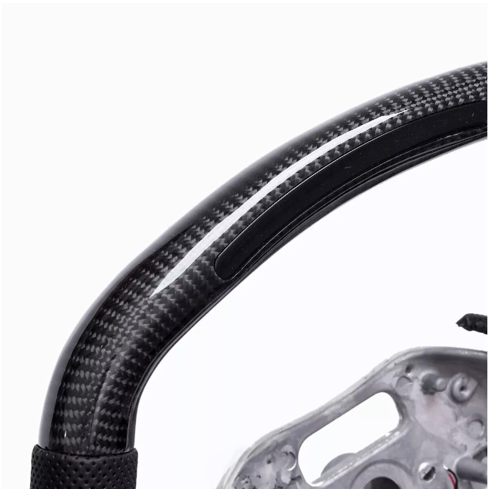 OEM Carbon Fiber LED Heated Steering Wheel for Chevrolet Corvette C8 Z51 Z06 - Bull Boost Performance
