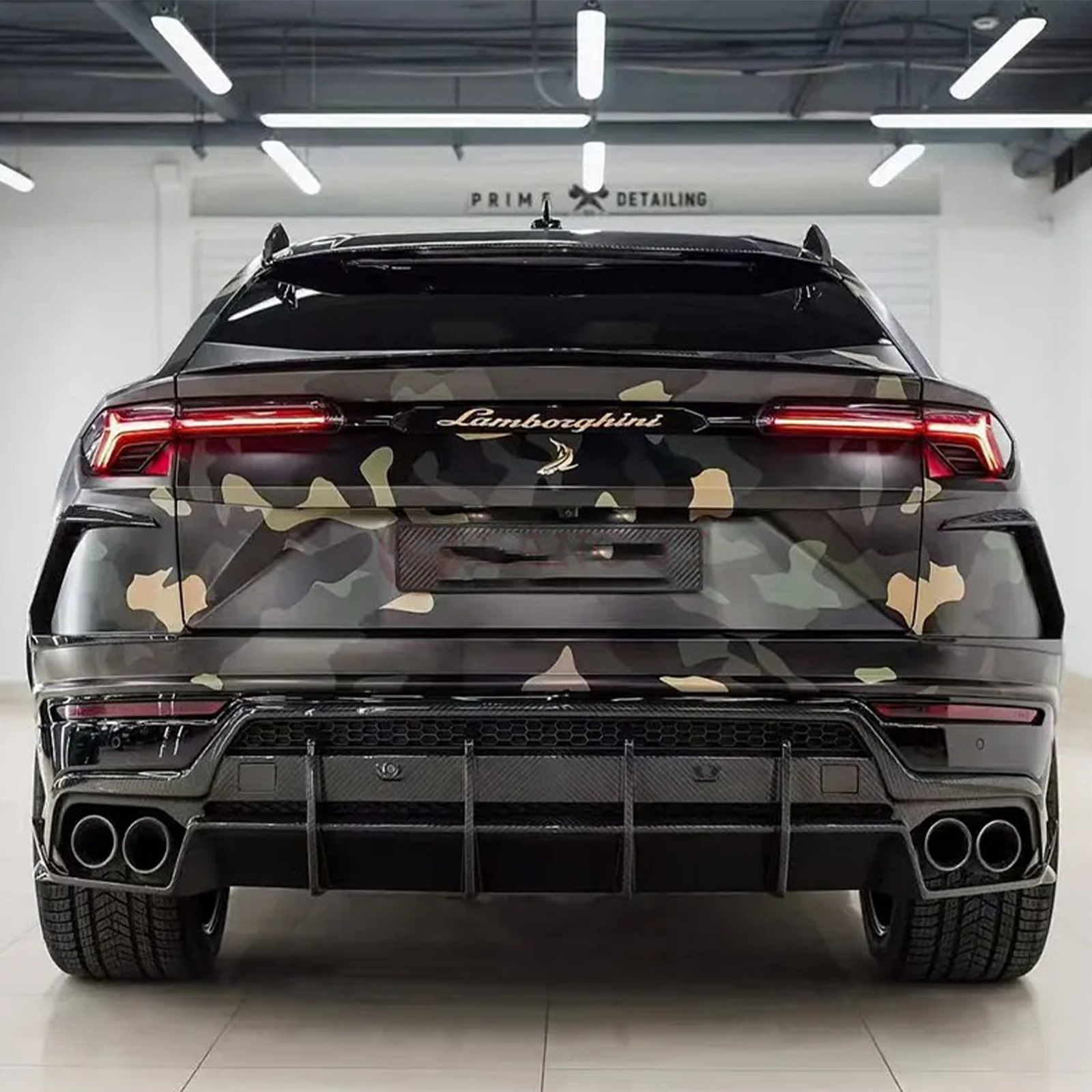 TC Style Dry Carbon Fiber Aero Body Kit for Lamborghini Urus - Bull Boost Performance