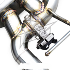 Valved Stainless Steel Catback Exhaust System for Infiniti Q50S 3.7L - Bull Boost Performance
