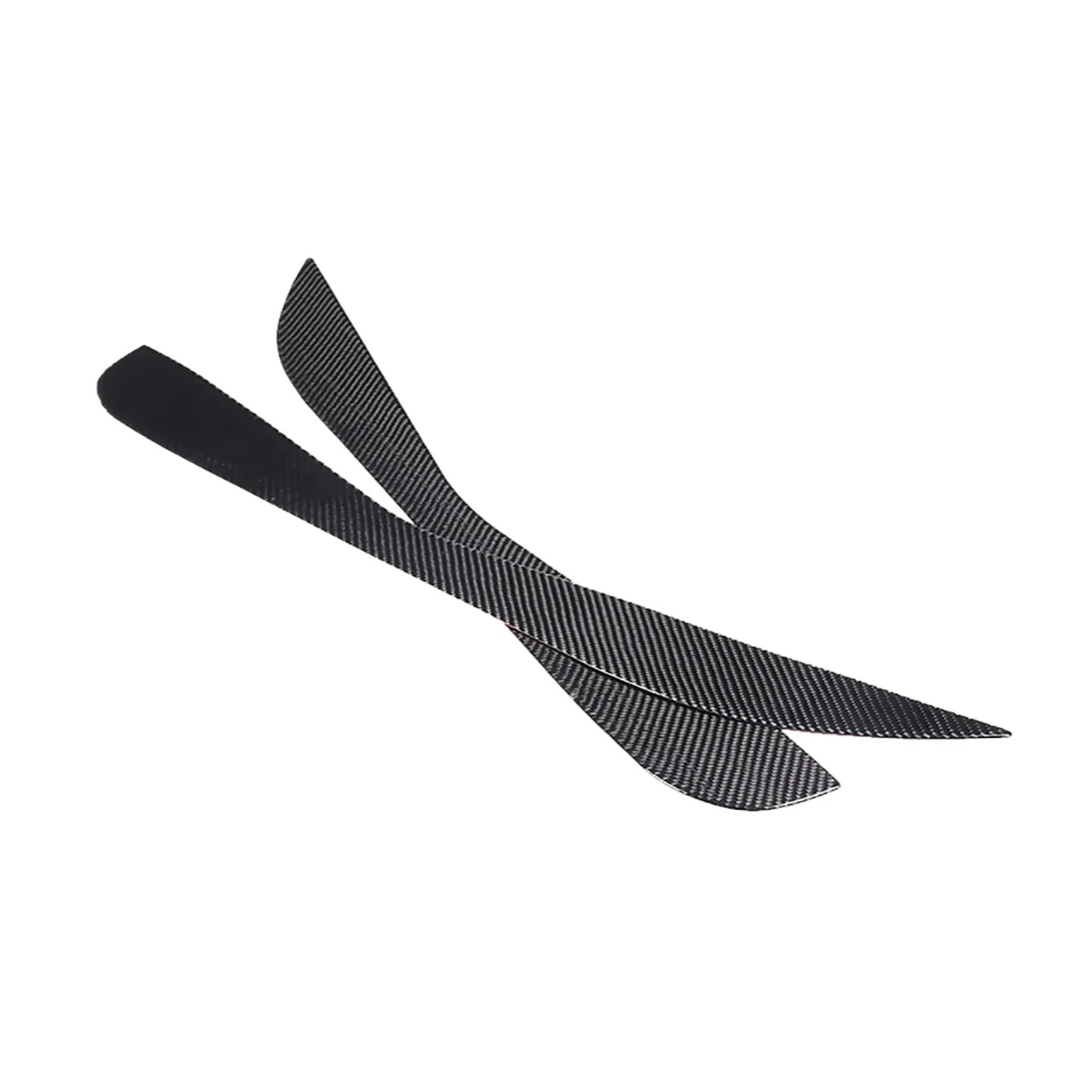 Dry Carbon Fiber Door Anti‑Kick Panel Cover for Chevrolet Corvette C8 - Bull Boost Performance