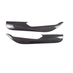 Dry Carbon Fiber Door Anti‑Kick Panel Cover V2 for Chevrolet Corvette C8 - Bull Boost Performance