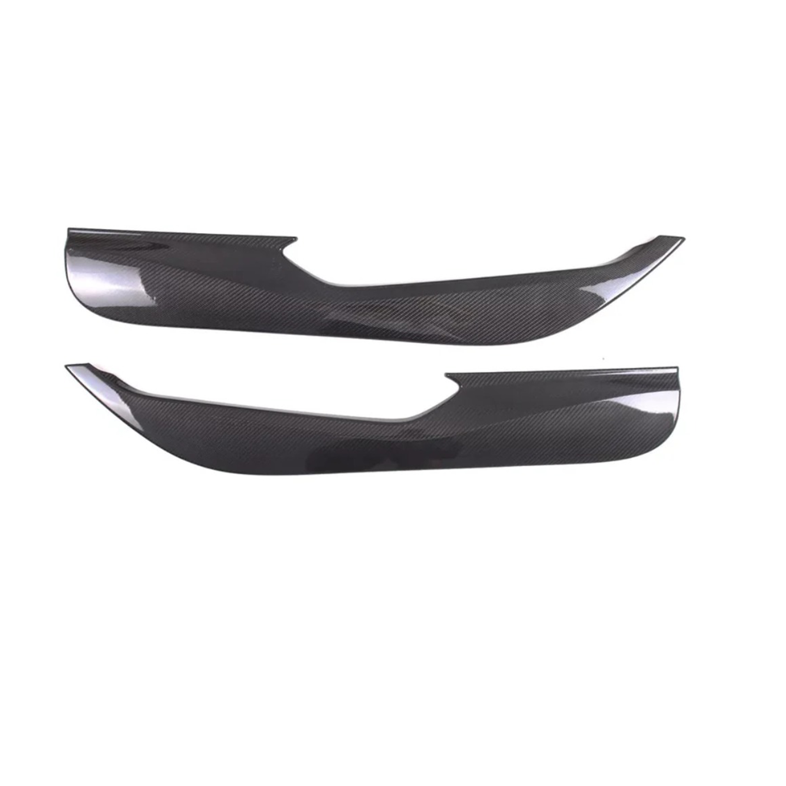 Dry Carbon Fiber Door Anti‑Kick Panel Cover V2 for Chevrolet Corvette C8 - Bull Boost Performance