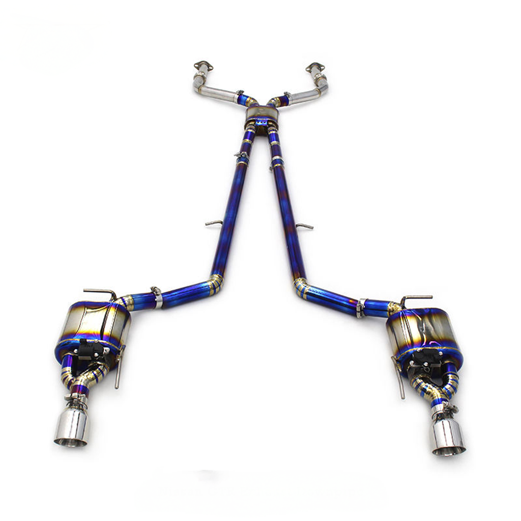 Performance Titanium Stainless Steel Catback Exhaust System for Infiniti G37 Q40 3.7L - Bull Boost Performance