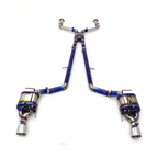 Performance Titanium Stainless Steel Catback Exhaust System for Infiniti G37 Q40 3.7L - Bull Boost Performance