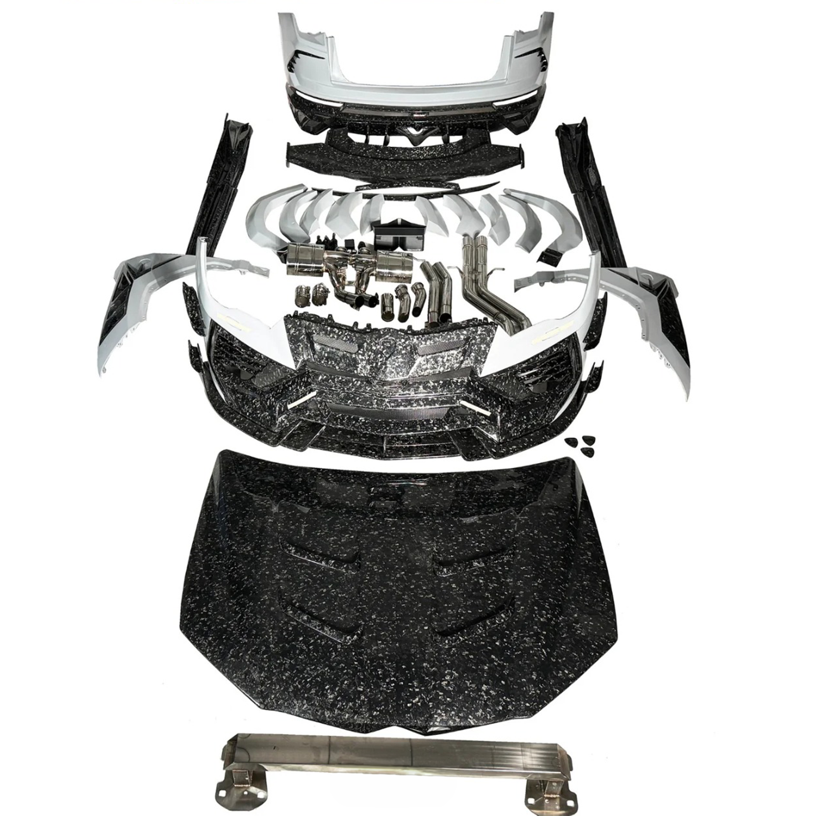 M Style V2 Full Dry Carbon Fiber Conversion Body Kit for Lamborghini Urus - Bull Boost Performance