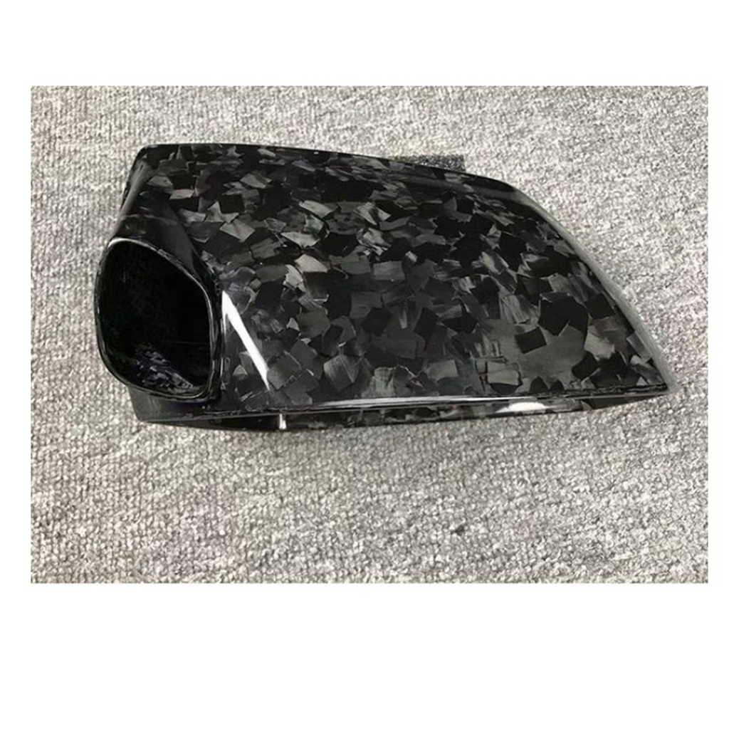 Dry Carbon Fiber Mirror Caps for Lamborghini Aventador S SVJ LP700 LP720 LP740 LP750 - Bull Boost Performance