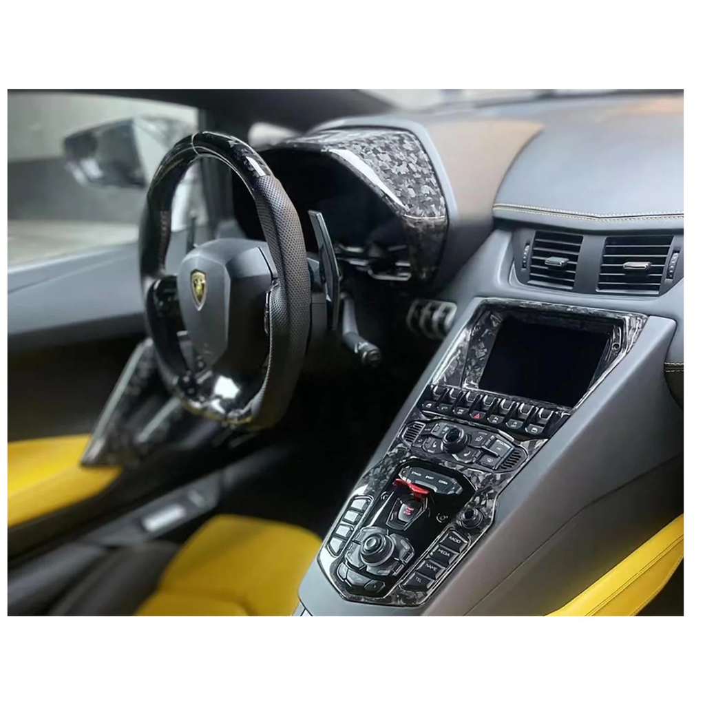 Dry Carbon Fiber Interior Trim for Lamborghini Aventador LP700 LP720 LP750 - Bull Boost Performance