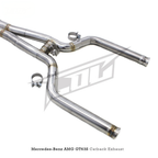 T304 Stainless Steel Catback Exhaust System for Mercedes Benz AMG GT63 GT63S X290 4.0T - Bull Boost Performance