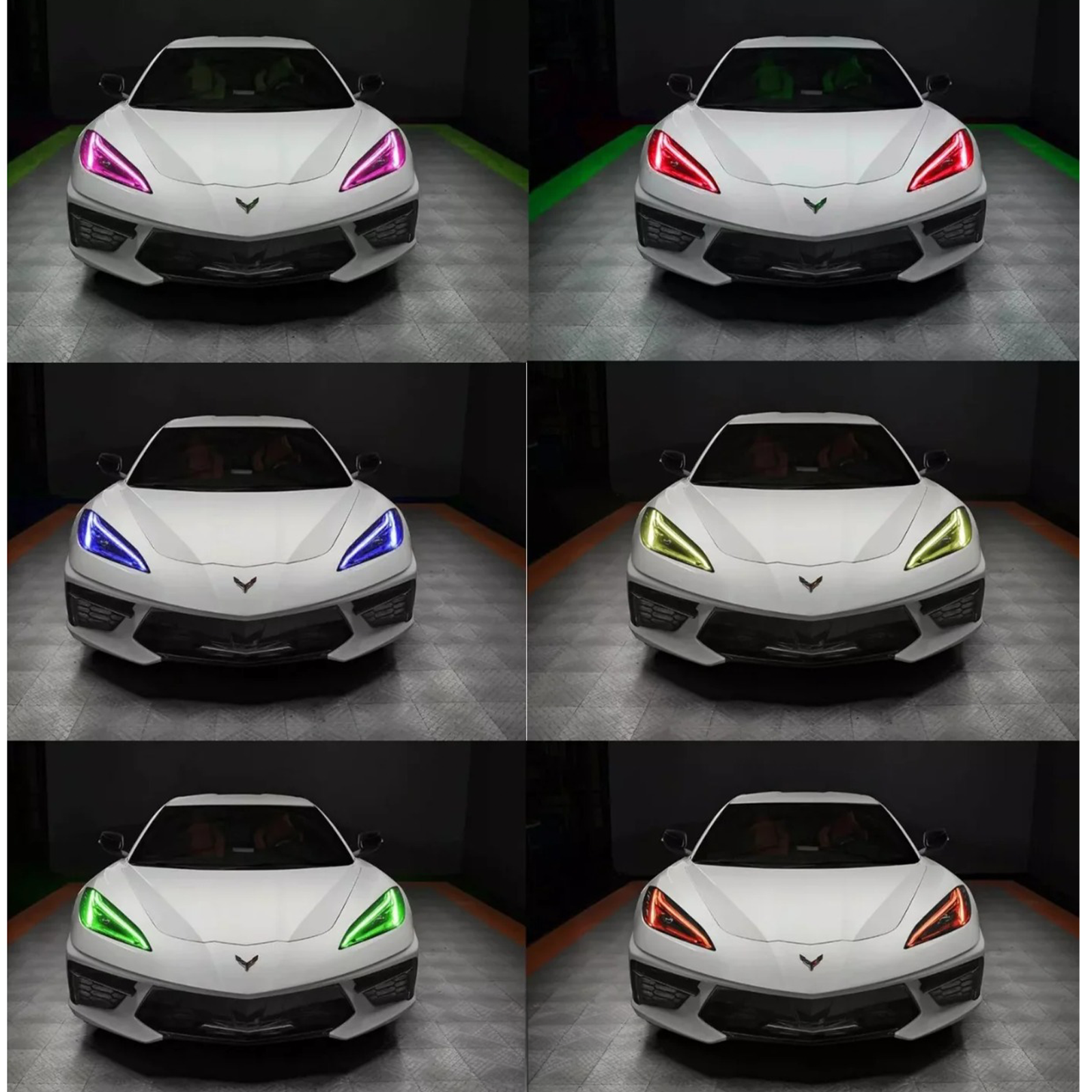 RGB Headlight DRL Module Upgrade for Chevrolet Corvette C8 - Bull Boost Performance