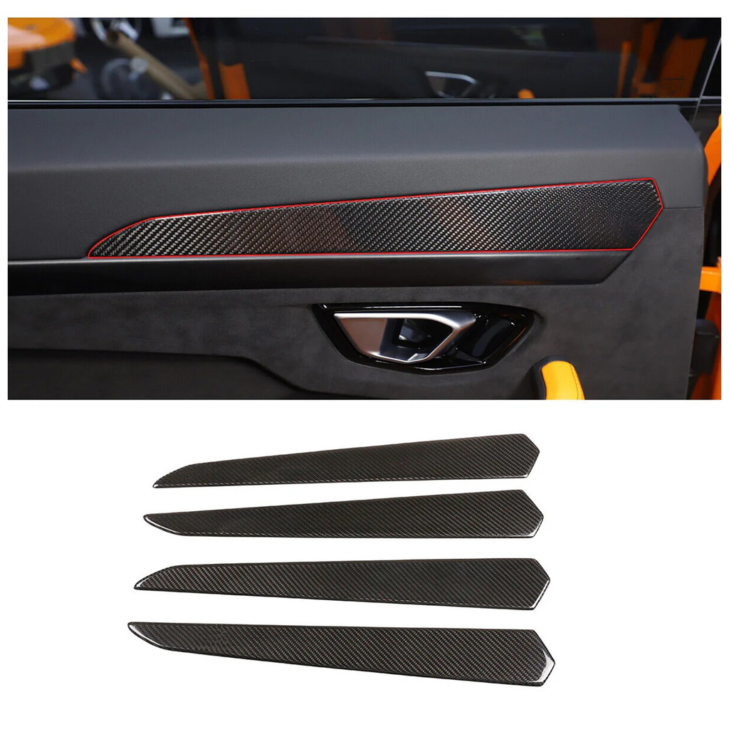 Dry Carbon Fiber Interior Trim Kit for Lamborghini Urus - Bull Boost Performance