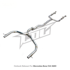 Stainless Steel Catback Exhaust System for Mercedes Benz AMG C43 3.0T - Bull Boost Performance