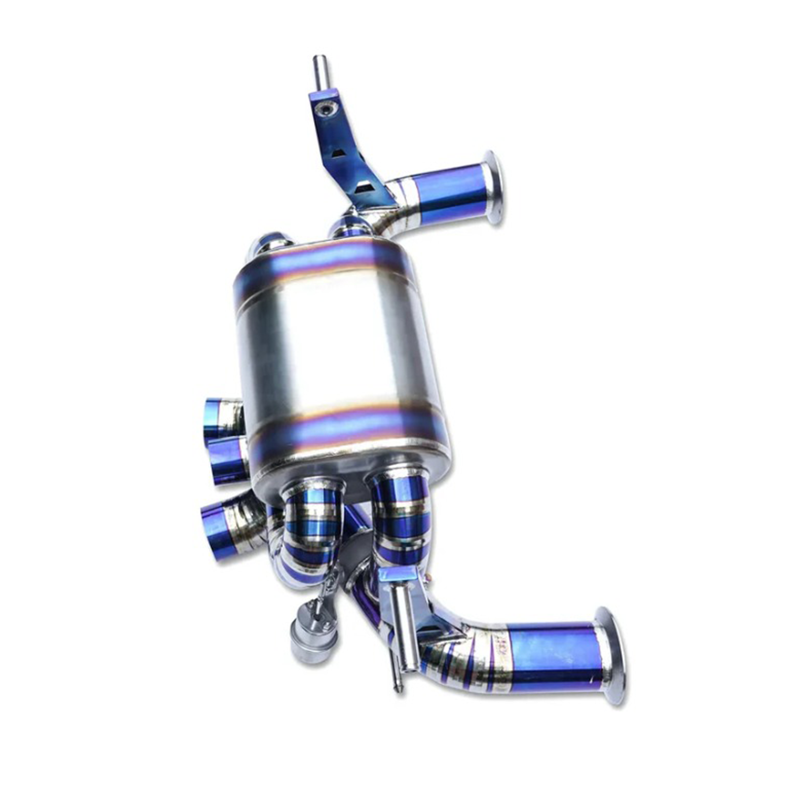 Titanium Valved Muffler Exhaust System for Lamborghini Aventador S LP740‑4 6.5L V12 - Bull Boost Performance