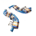 Titanium Valved Catback Exhaust System for Mercedes Benz S63 S63 Coupe C217 5.5T - Bull Boost Performance