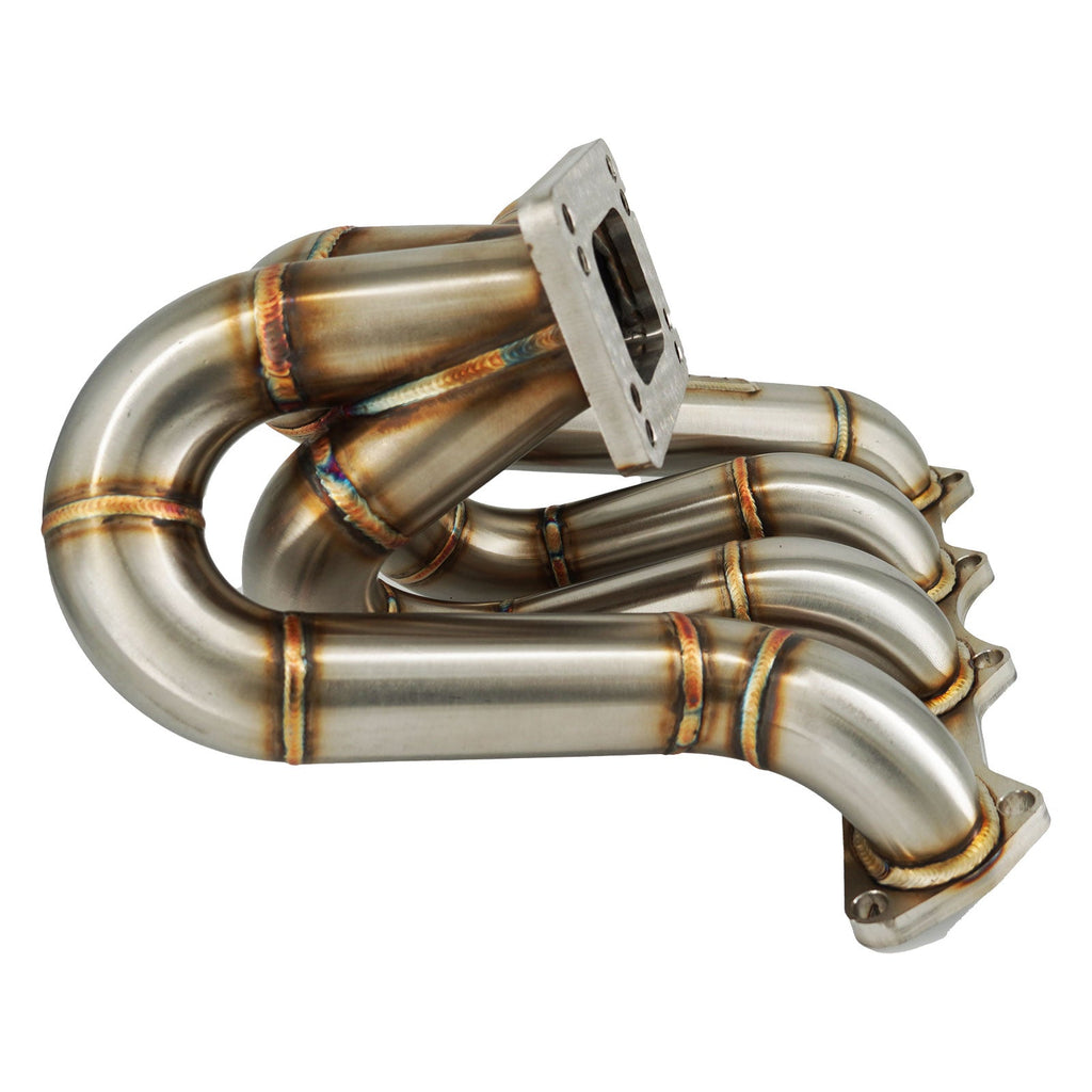 B Series T3 T4 Top Mount Turbo Manifold GSR Si B16 B18 B20 44mm For Civic Si DC2 - Bull Boost Performance