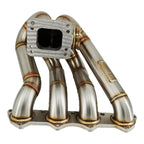 B Series T3 T4 Top Mount Turbo Manifold GSR Si B16 B18 B20 44mm For Civic Si DC2 - Bull Boost Performance