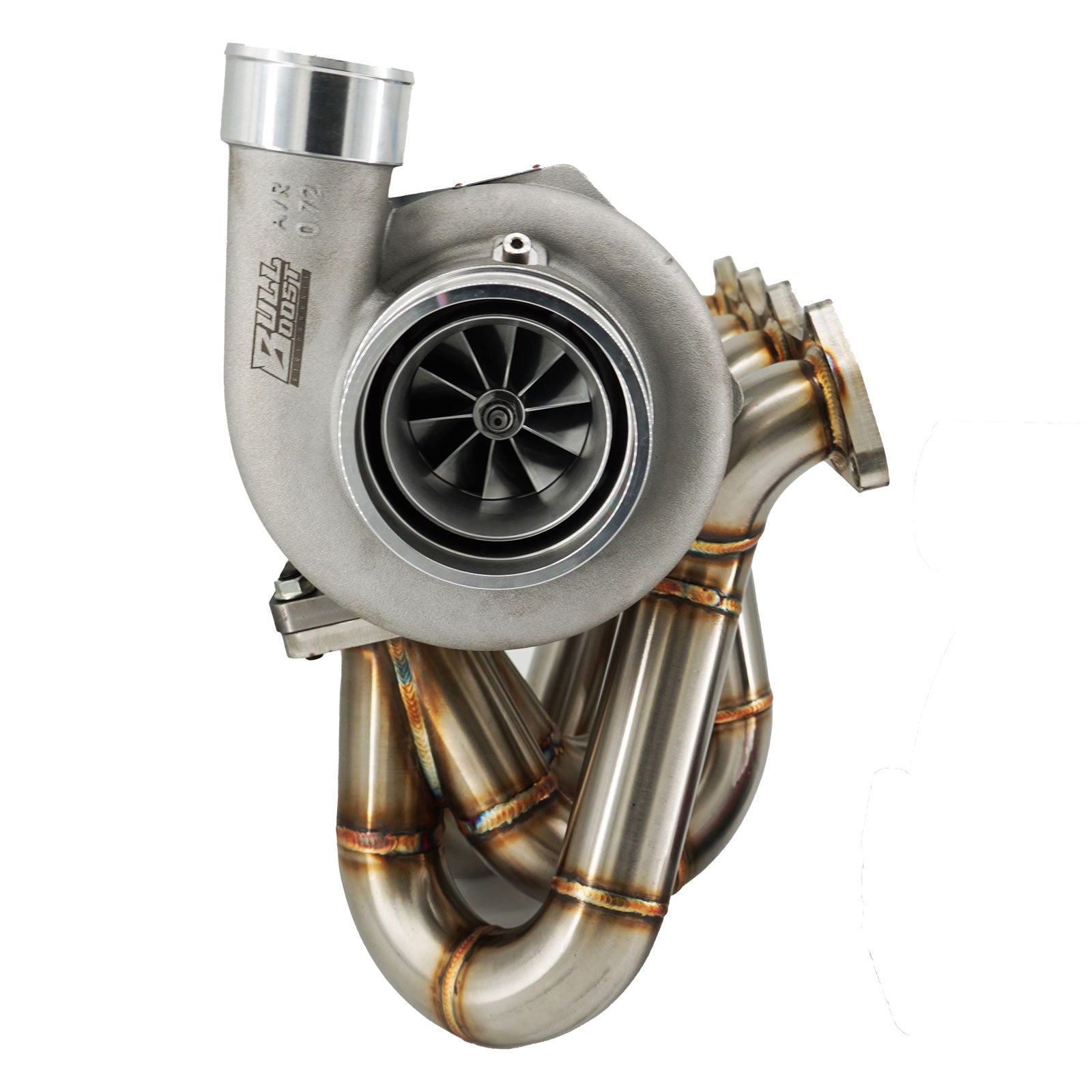B Series T3 .82 Top Mount Turbo Manifold Kit GSR Si B16 B18 B20 44mm For Civic Si DC2 - Bull Boost Performance