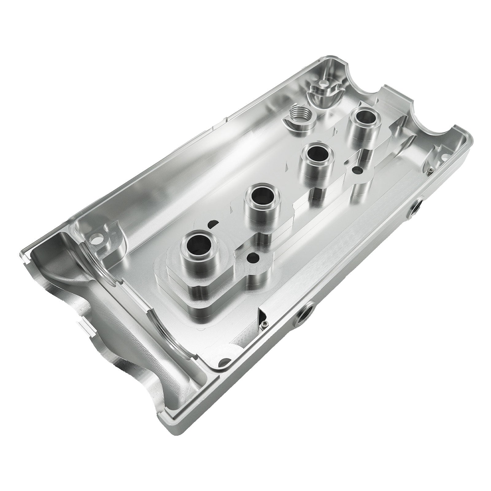 Billet B Series Vented Valve Cover Baffle B16 B18 AN10 For Honda Acura DOHC Vtec - Bull Boost Performance