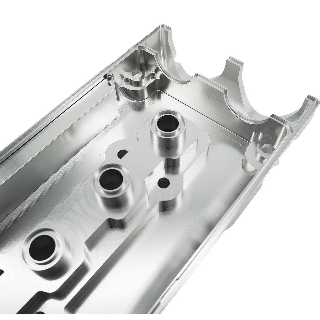 Billet B Series Vented Valve Cover Baffle B16 B18 AN10 For Honda Acura DOHC Vtec - Bull Boost Performance