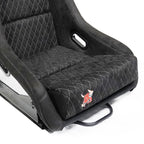 Bull Boost Adjustable Racing Lowered Ultra Max Bucket Seat with Slider Rails - Bull Boost Performance