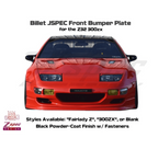 ZSPEC Front Bumper Plate for the JSPEC '90-99 Nissan Z32 300zx Fascia, Powder-Coated Billet