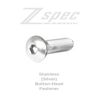 ZSPEC M5x20mm Button-Head Fasteners, Metric, SUS304 Stainless, 10-Pack