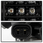 Spyder 05-21 Nissan Frontier Clear Light Bar LED Tail Lights - Black (ALT-YD-NF05AP-GR-LED-BK)