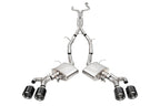 Corsa 22-25 Cadillac CT4 V Blackwing 3in Dual Mode Active Cat-Back 4.5in CF Polished Dual Rear Tip
