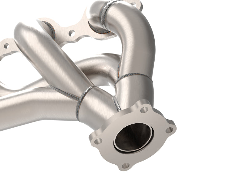 aFe Twisted 1-3/4in 304SS Shorty Header 16-21 Chevy Camaro SS 6.2L V8