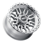 Weld Off-Road Swift 17x9in 6x135 / 6x139.7 BP ET-12 106.1mm CB - Gloss Silver Machined Wheel & Ring