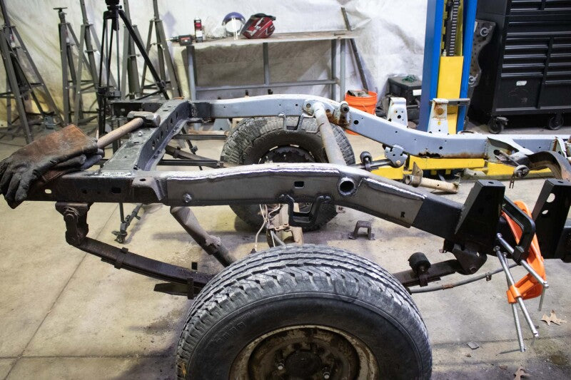 Rustbuster Over Axle Frame Section Left Side