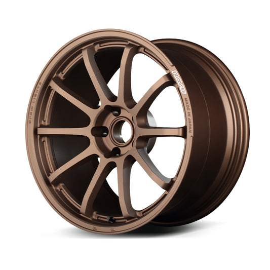 Gram Lights 57NR 19x10.5 +12 5-114.3 Dark Bronze Wheel