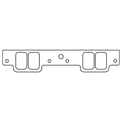 Cometic Chevy Gen-1 Small Block V8 .039in Fiber Intake Manifold Gasket Set - Brodix GB 2000 Heads