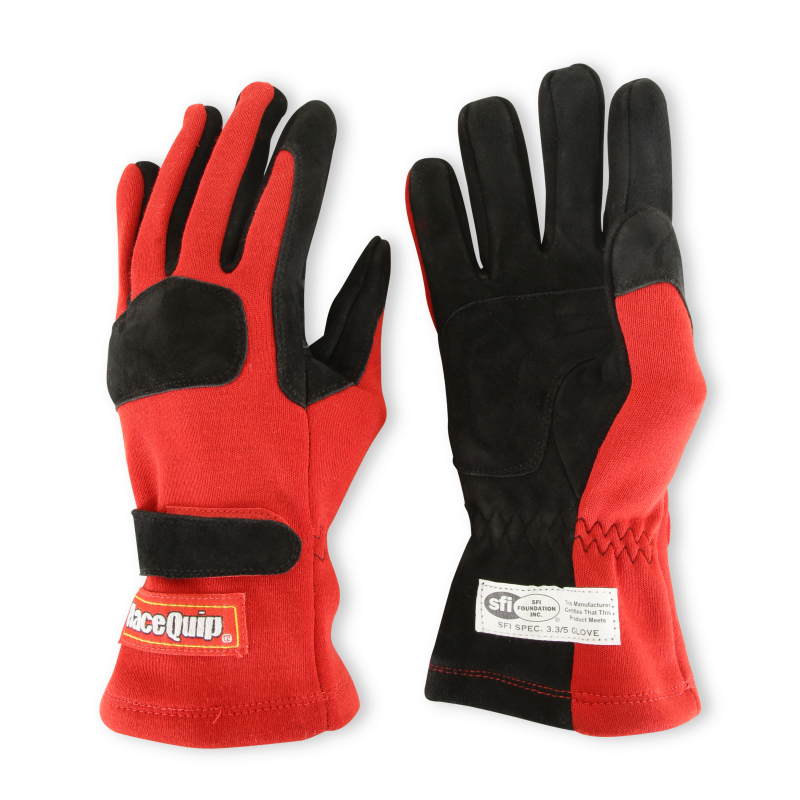 RaceQuip Red 2-Layer SFI-5 Glove - Small