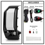 Spyder 24-25 GMC Sierra 2500HD/3500HD OEM Full LED Fog Lights w/Switch - Clear (FL-GS2024-25-LED-C)