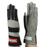 RaceQuip Black 1-Layer SFI-1 Glove - Small