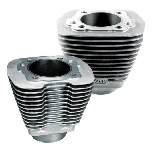 S&S Cycle 84-99 BT 3-1/2in Bore Cylinders - Natural