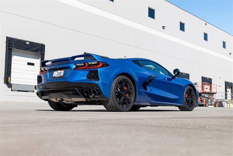 Corsa 20-26 Corvette C8  w/ Factory NPP Cat-Back 4.5in Pro-Series Tips - Black PVD