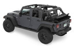 Bestop 07-18 Jeep Wrangler JK 4-Door Jeep Trektop Glide (Black Diamond)