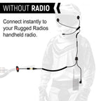 Rugged Radios CONNECT BT2 Bluetooth Moto Kit with Radio - R1