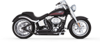 Vance & Hines 86-09 Harley-Davidson Softail Shortshots Staggered Exhaust