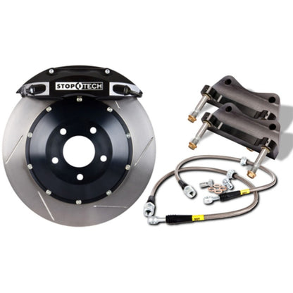 StopTech BBK 5/93-98 Supra / 92-00 Lexus SC300/SC400 Front Black ST-40 Calipers 355x32 Slotted Rotor