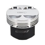 Manley Mitsubishi 4G63T 86.5mm (+1.5mm) -2cc Dome Extreme Duty Platinum Series Pistons w/ Rings