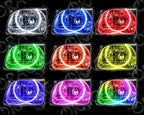 Oracle 01-04 Toyota Tacoma LED Headlight Halo Kit - Red