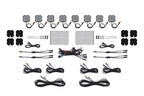 Diode Dynamics Rock Light - Red/White - M8 Magnet 8-Pack