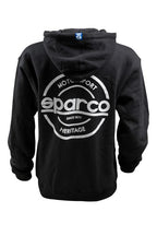 Sparco Sweatshirt Hooded S-Seal Blk Med