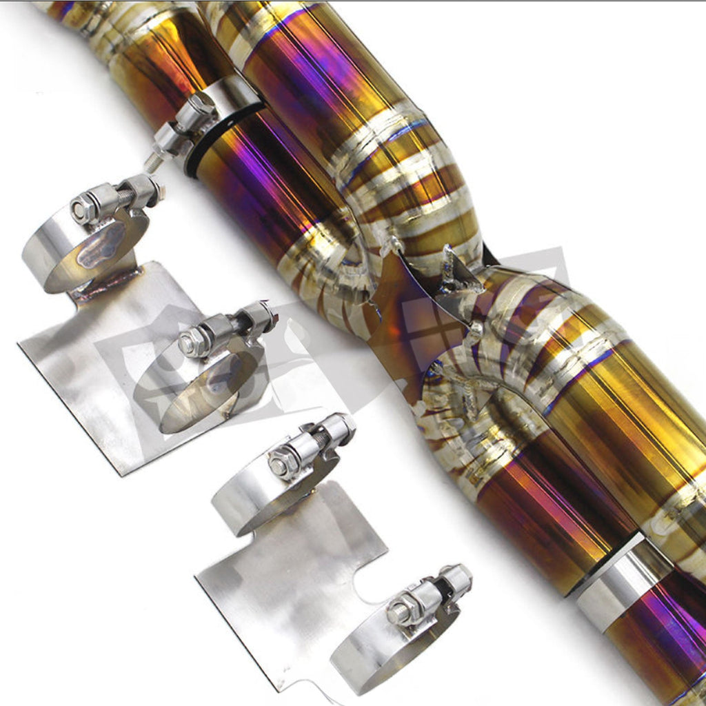 Titanium Valved Catback Exhaust for 20-24 Chevrolet Corvette C8 6.2L V8 by Stratec Systems